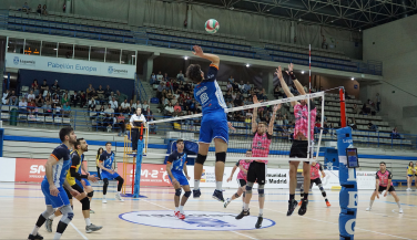 Voleibol Leganés de SM2 se lleva el último derbi de la temporada