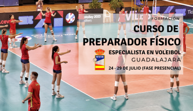 Convocada la primera edición del Curso de Preparador Físico Especialista en Voleibol