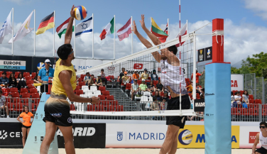 Todo listo en Parque Deportivo Puerta de Hierro para una nueva edición del VW Beach Pro Tour Futures