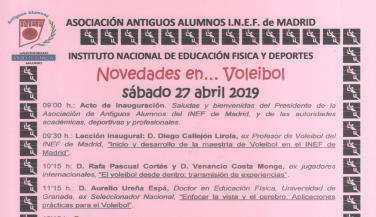Jornada formativa en INEF sobre Novedades en Voleibol 