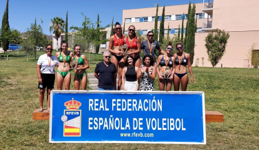 Comunidad de Madrid, oro en el Campeonato de España de Vóley Playa de SSAA Sub19 femenino