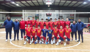 Segunda victoria de la selección sub18 masculina en el bilateral amistoso ante Portugal 