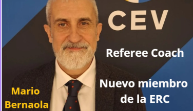 Mario Bernaola asiste a su primera reunión como miembro de la Comisión de Reglas de Juego de la CEV