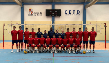 La Selección Sub17 Masculina se concentra en Palencia con la mirada puesta en el #EuroVolleyU17M