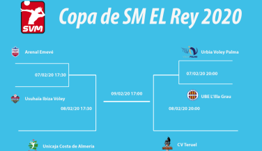 Sorteados los emparejamientos de la Copa del Rey 2020