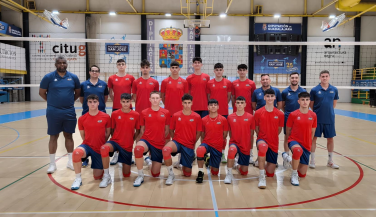 La Selección Sub18 Masculina vuelve al trabajo colectivo en Guadalajara y Chiloeches