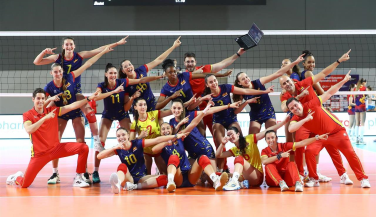 Continúa el #EuroVolleyU18W con doble victoria ante Croacia y Eslovenia