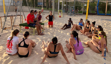 Finalizada la segunda y última jornada de supervisión de Vóley Playa en Lorca