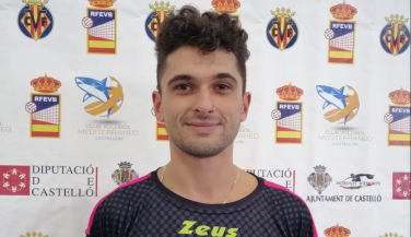 El central de Mediterráneo Castellón Tomás Agost, MVP de la sexta jornada de SM2