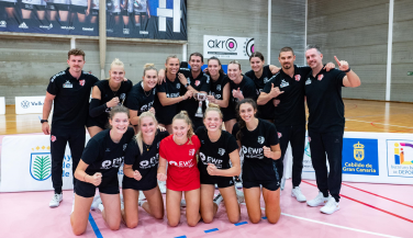 El conjunto alemán del SC Potsdam, campeón del Torneo Internacional Isla de Gran Canaria