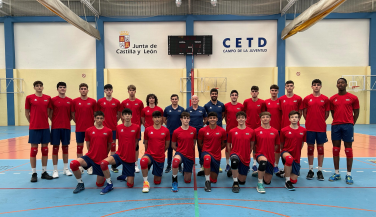 Palencia acoge la preparación para el Torneo WEVZA de la selección sub19 masculina