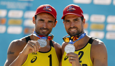 ¡ Herrera-Gavira medalla de plata en el World Tour de La Haya!