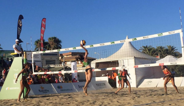 La segunda jornada de la tercera prueba del Madison Beach Volley Tour deja múltiples emociones 