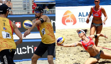 Las parejas españolas ya conocen sus rivales en el Campeonato de Europa de Voley Playa