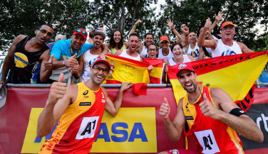 Herrera/Gavira listos para atacar la prueba final del World Tour