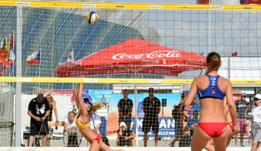 Las parejas españolas concluyen su participación en el Europeo Sub18 de Voley Playa