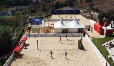 La final del Campeonato de España de Voley Playa ya se vive en Fuengirola