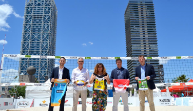 Presentado el Trofeo Internacional Ciudad de Barcelona del Madison Beach Volley Tour