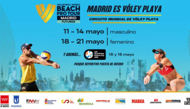 Éste miércoles se presenta el VW Beach Pro Tour Futures Madrid