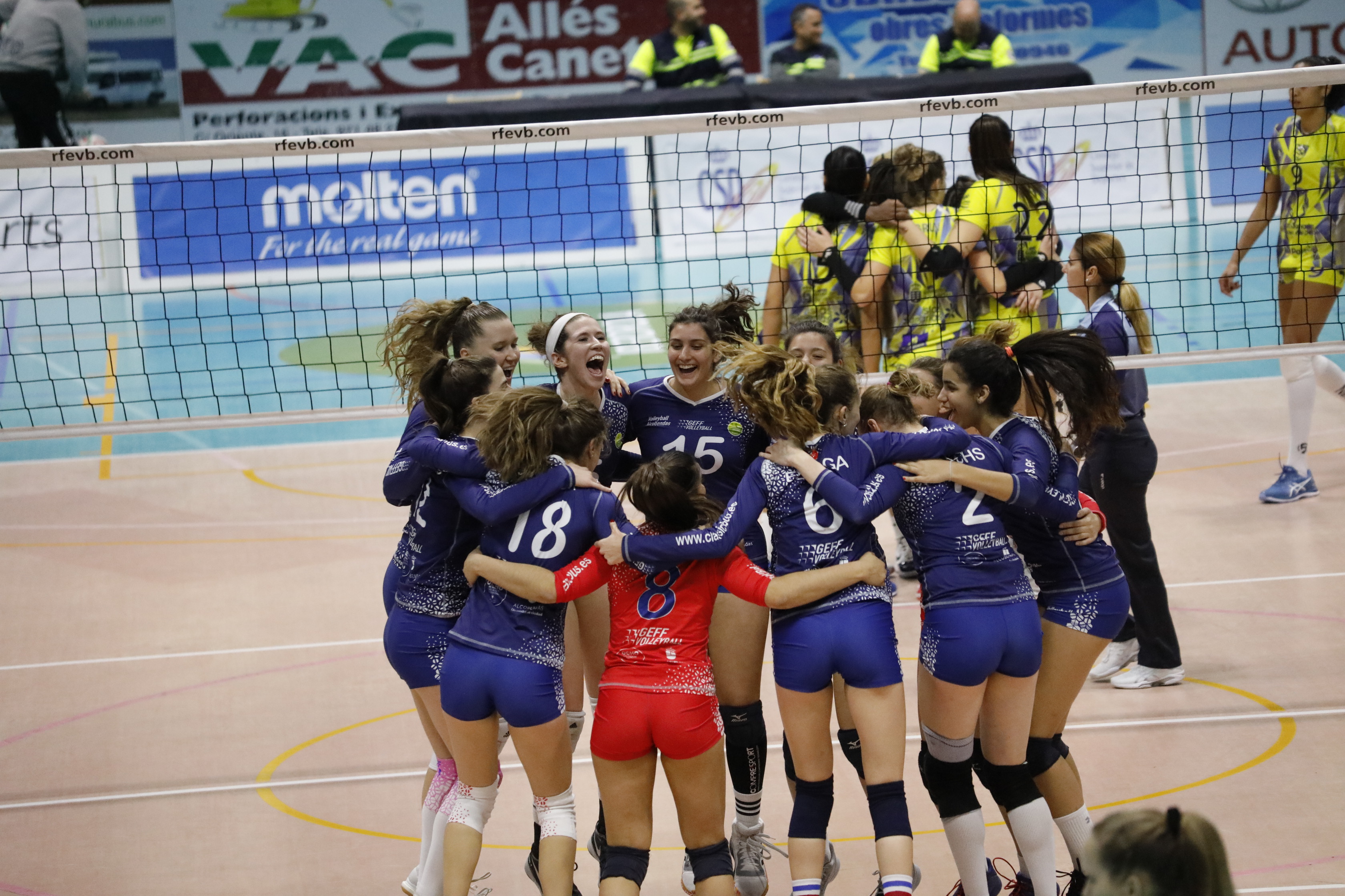 La constancia da el pase a semifinales a Feel Voley Alcobendas