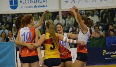 Feel Volley Alcobendas vence a UCAM Voley Murcia por 3-2