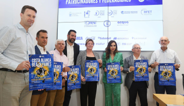 Alicante presenta la prueba tres estrellas del Circuito Nacional de Vóley Playa