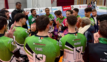 Victoria de mérito para CV Almendralejo Extremadura frente a Grupo Alfil Marbella Costa del Vóley