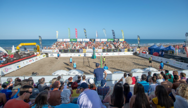 Más de mil espectadores abarrotan las finales de la Copa del Rey y de la Reina de Maspalomas
