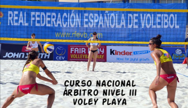 Curso Nacional de árbitros de Vóley Playa Nivel III