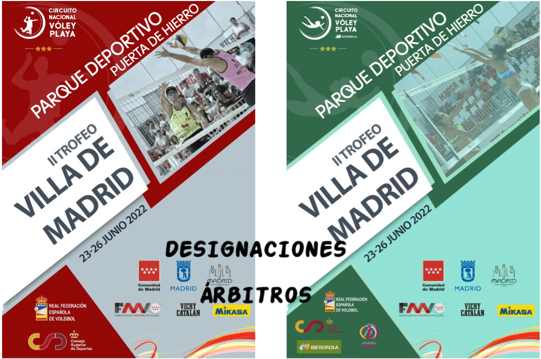 Designaciones CNVP Madrid junio 2022