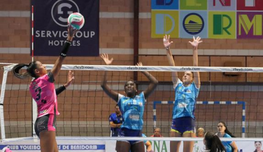 HolaCV.es Benidorm se conforma con un punto y cae ante el lider Club Voleibol Guía