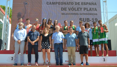 Todo listo en Lorca para el Campeonato de España de Vóley Playa de SSAA Sub19