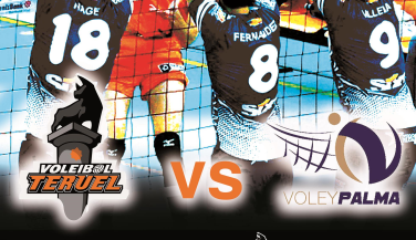 CV Teruel y Urbia Voley Palma disputan este miércoles la Supercopa Masculina