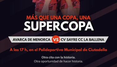 La Supercopa Iberdrola se disputará el próximo 3 de octubre en Menorca.