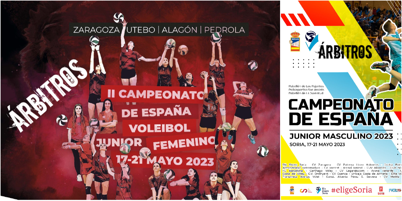 Designaciones Campeonato de España Junior Femenino y Masculino 2023