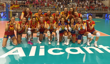España reacciona ante Croacia para sumar en Alicante su segunda victoria en la European Golden Leagu