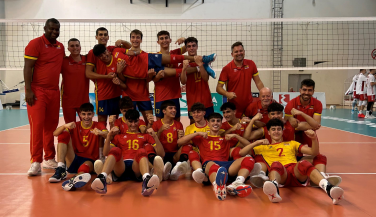 España doblega a República Checa para sumar su segundo triunfo en el EurovolleyU17M