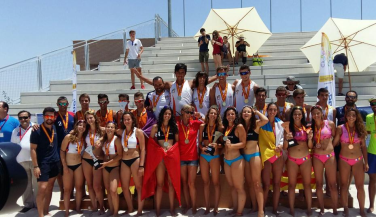 Comunidad Valenciana y Madrid, vencedores del CESA de Voley Playa