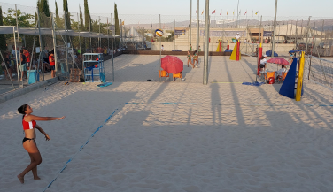Lorca acoge de nuevo a las promesas del vóley playa nacional  