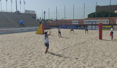 Termina la fase de grupos en el CESA de Vóley Playa