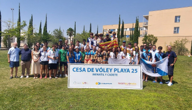 País Vasco encabeza el medallero del CESA de Vóley Playa