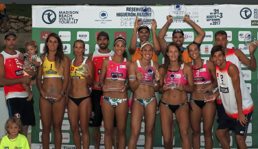 Participación de lujo para el Campeonato de España Absoluto de Vóley Playa, final del Madison Beach 