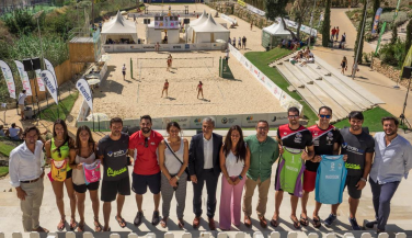 Presentado en Fuengirola el Campeonato de España de Vóley Playa