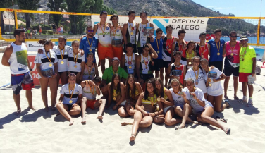 Barraña VP y VP San José, nuevos campeones de España Cadete de Voley Playa
