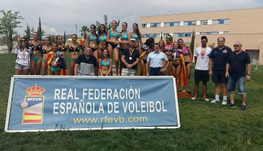 CV Guadaira, Campeón de España Infantil Femenino de Vóley Playa