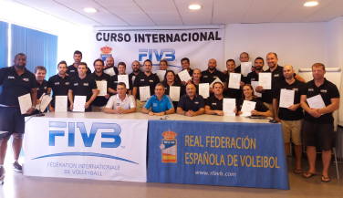 Clausurado en Lorca el Curso Internacional de Entrenadores FIVB Nivel II