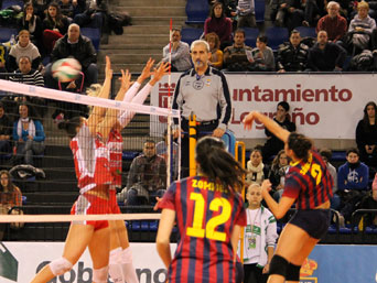 Valeriano Allés Menorca vence a CVB Barça y se enfrentará a GH Leadernet en semifinales             