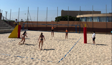 Lorca define a los semifinalistas de la Copa de España de Vóley Playa