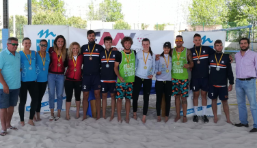 Sensacional primera edición de la Copa Primavera de Vóley Playa