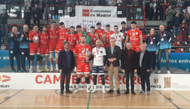 Textil Santanderina se proclama en Pinto campeón de la Copa Príncipe.